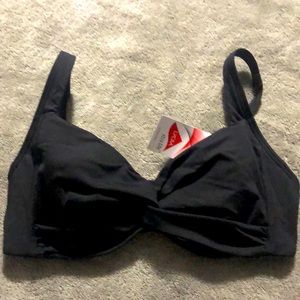 Twist front bikini top
